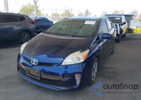 2013 Toyota Prius Two z USA, uszkodzony, nr VIN JTDKN3DU6D1648046
